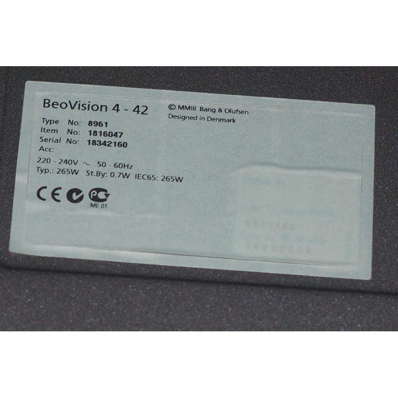 Beeldscherm 42" - Beovision 4