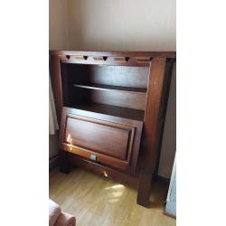 massief eiken kast