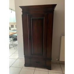 massief houten (jagers)(bar)kast