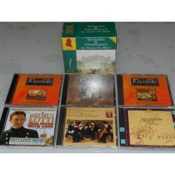 100-tal CD's pop, schlager, klassiek, wereld, metal, ...