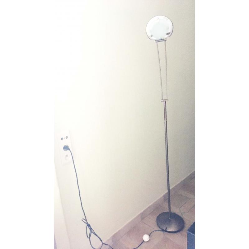 vloerlamp/leeslamp met voetknop   lamp