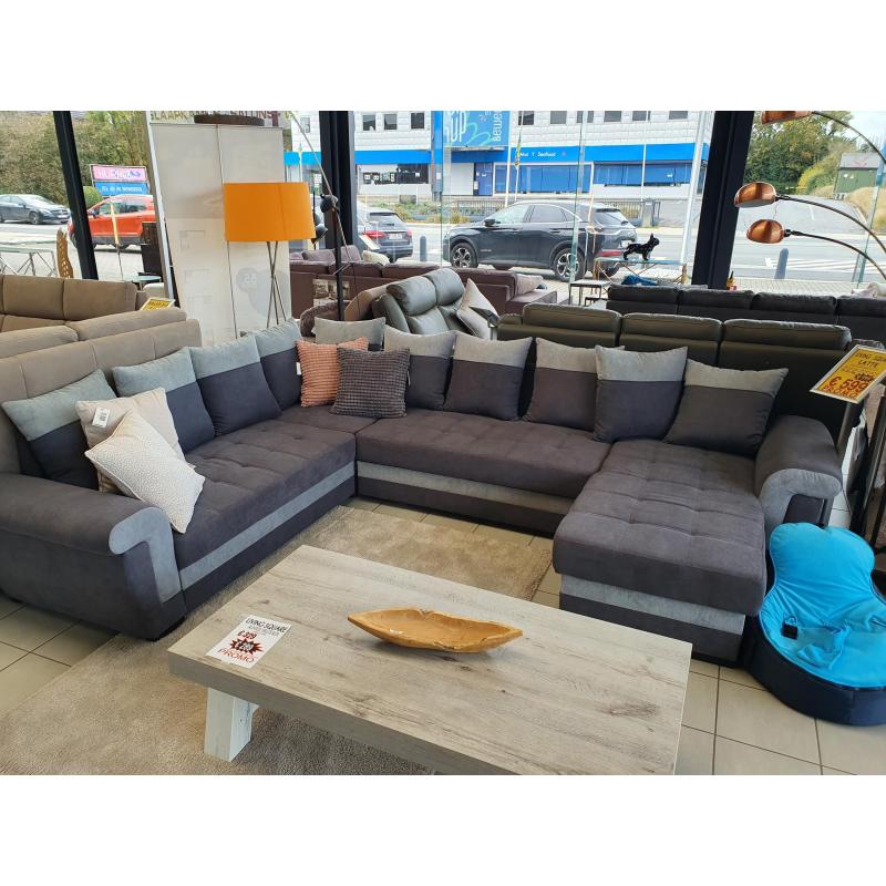 Hoeksalon NIEUW !! met bed en koffer functie !!