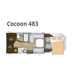 Benimar Cocoon 483 - 8280km - Ford Automaat 170pk - 2019