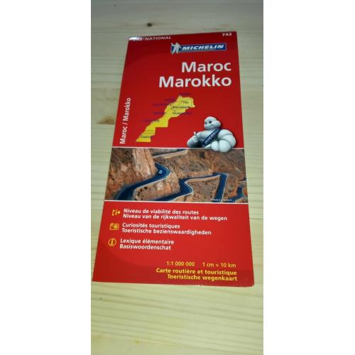 WEGENKAART MAROKKO MICHELIN