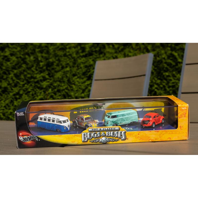 hotwheels vw micro bus set