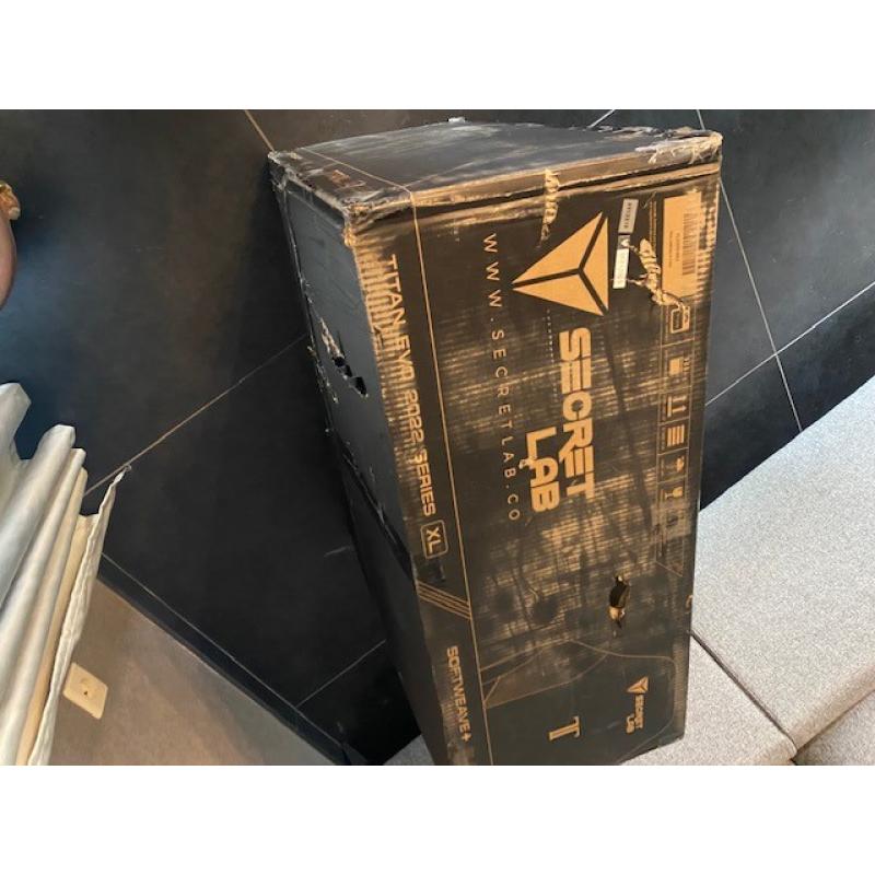 ongebruikte Secretlab bureau stoel te koop