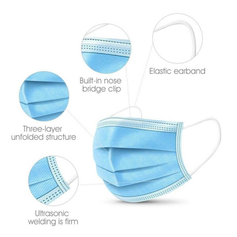 3 Laags Mondmaskers - Medical Mask – Masques Chirurgicaux