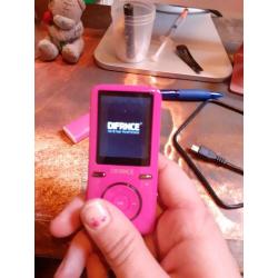 Roze MP4 speler Difrnce