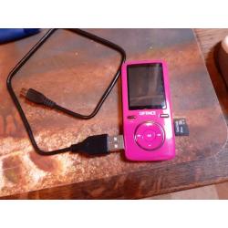 Roze MP4 speler Difrnce
