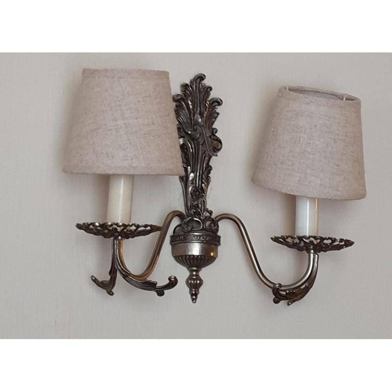 tweearmige wandlamp