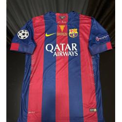 Lionel Messi Jersey Barcelona Handgesigneerd Beckett Authenticatie