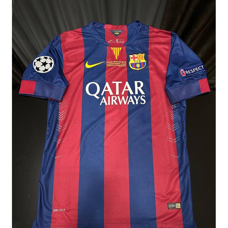 Lionel Messi Jersey Barcelona Handgesigneerd Beckett Authenticatie