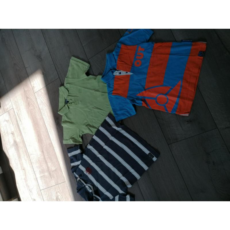Polo-shirts maat 128 / 8 jaar