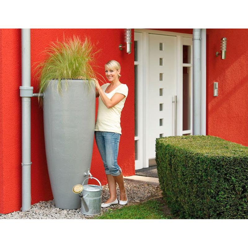 REGENTON   PLANTENBAK 300L GRIJS ( ZONDER KRAANTJE) PU326111