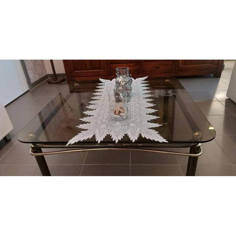 Glazen salontafel