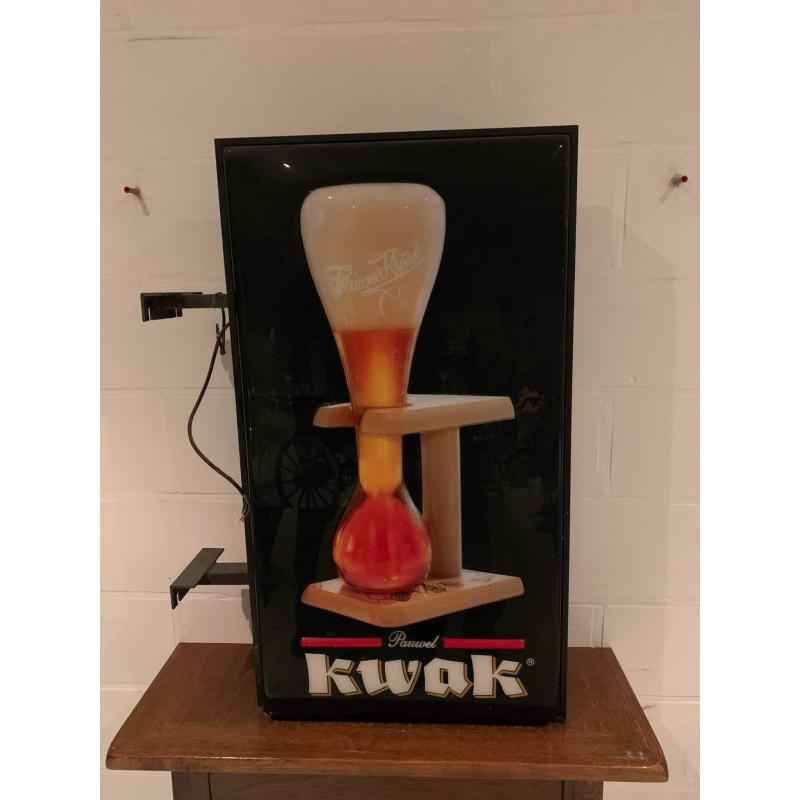 Lichtreclame karmeliet / Kwak dubbelzijdig