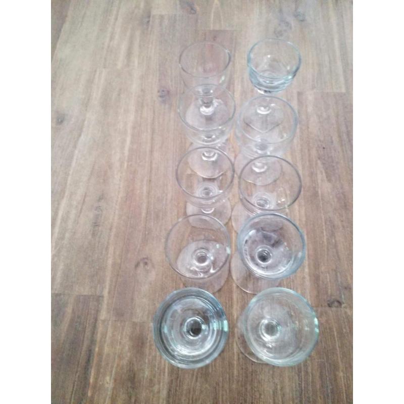 Glazen gratis