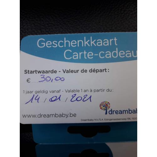 Dreambaby cadeaubon