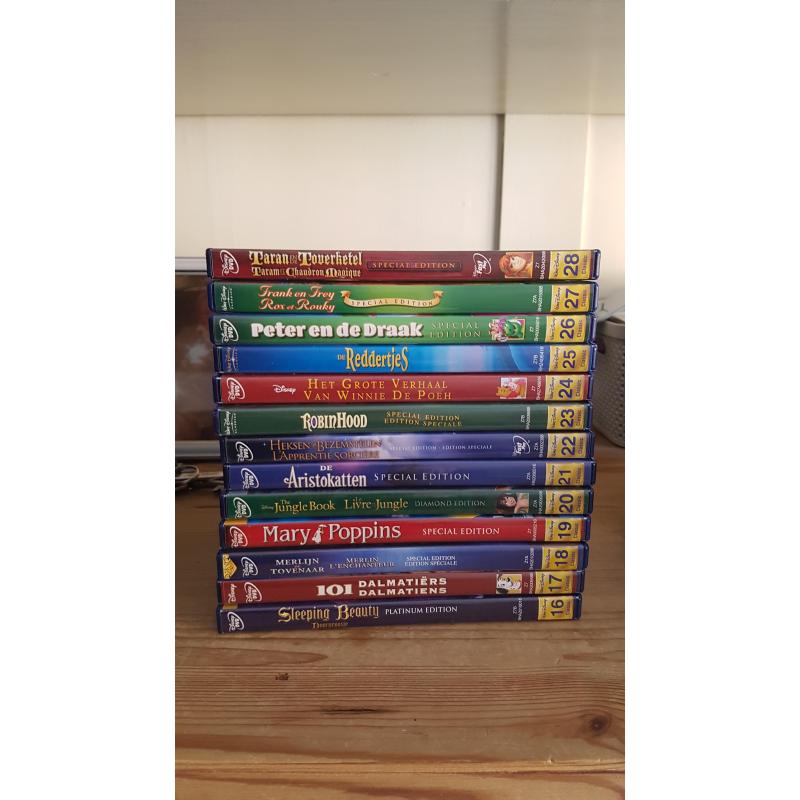 Walt Disney dvd's en Blu-ray actie !!!