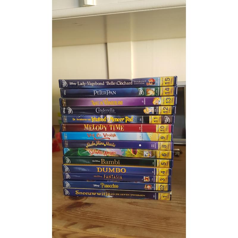 Walt Disney dvd's en Blu-ray actie !!!