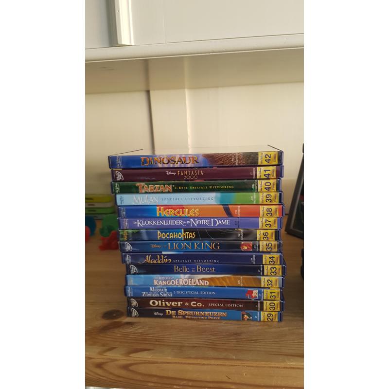 Walt Disney dvd's en Blu-ray actie !!!