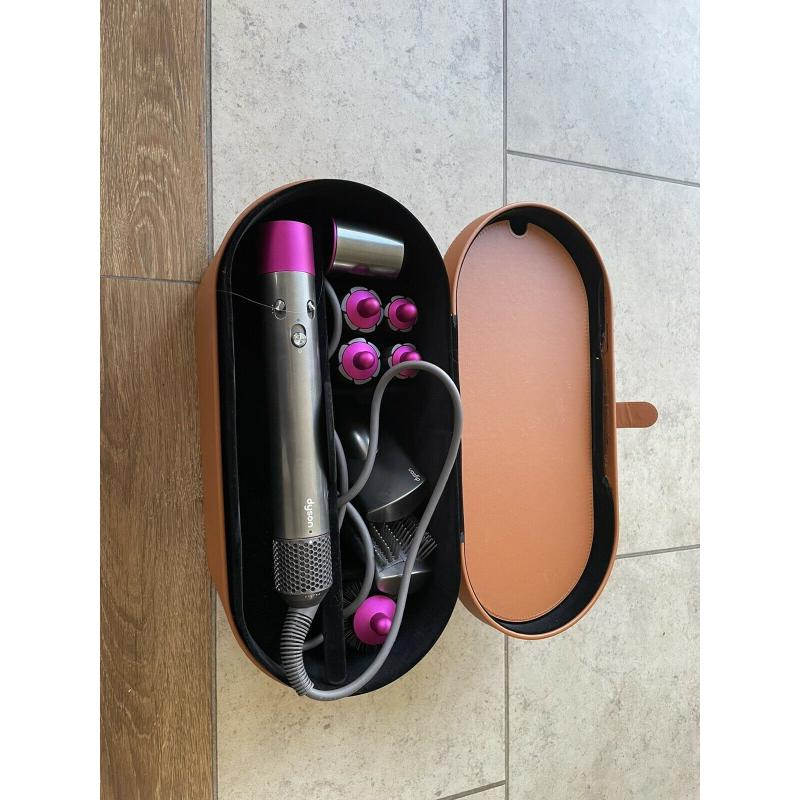 Dyson Hair Curling Dryer Airwrap Curl Wave Smooth HS01VNSFN