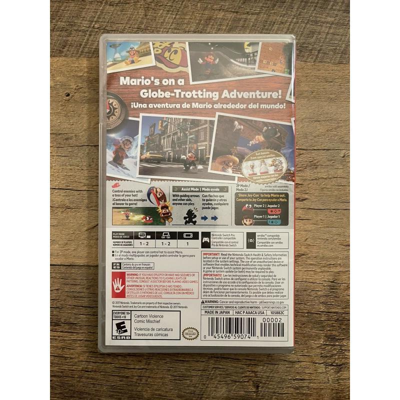 Supermario Odyssey voor nintendo switch