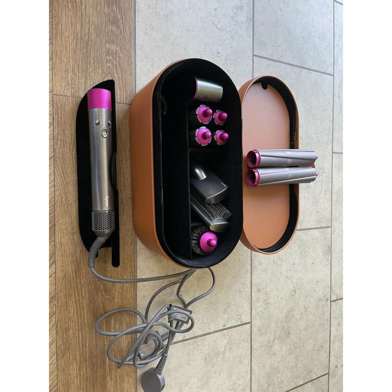 Dyson Hair Curling Dryer Airwrap Curl Wave Smooth HS01VNSFN