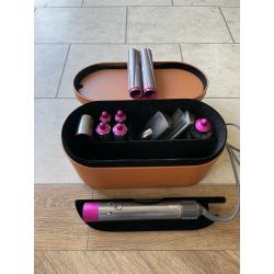 Dyson Hair Curling Dryer Airwrap Curl Wave Smooth HS01VNSFN