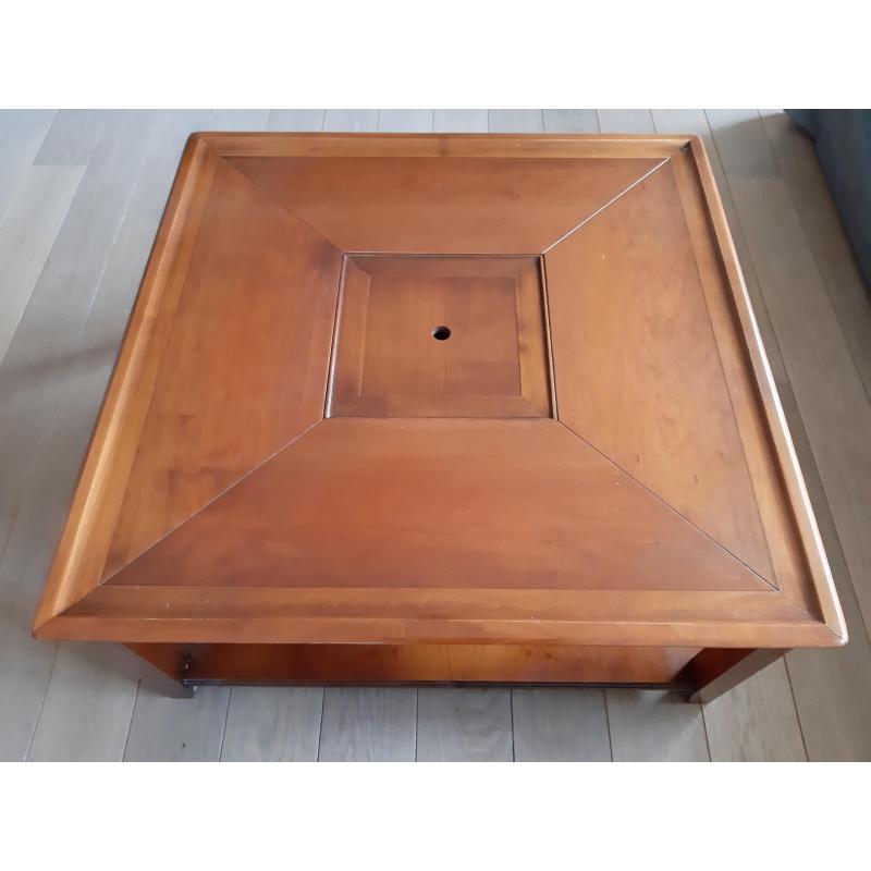 heel mooie eettafel in echt kersenhout (optie om eventueel samen te kopen met 6 stoelen, dressoir met of zonder marmer, buffettafel, salontafeltje)