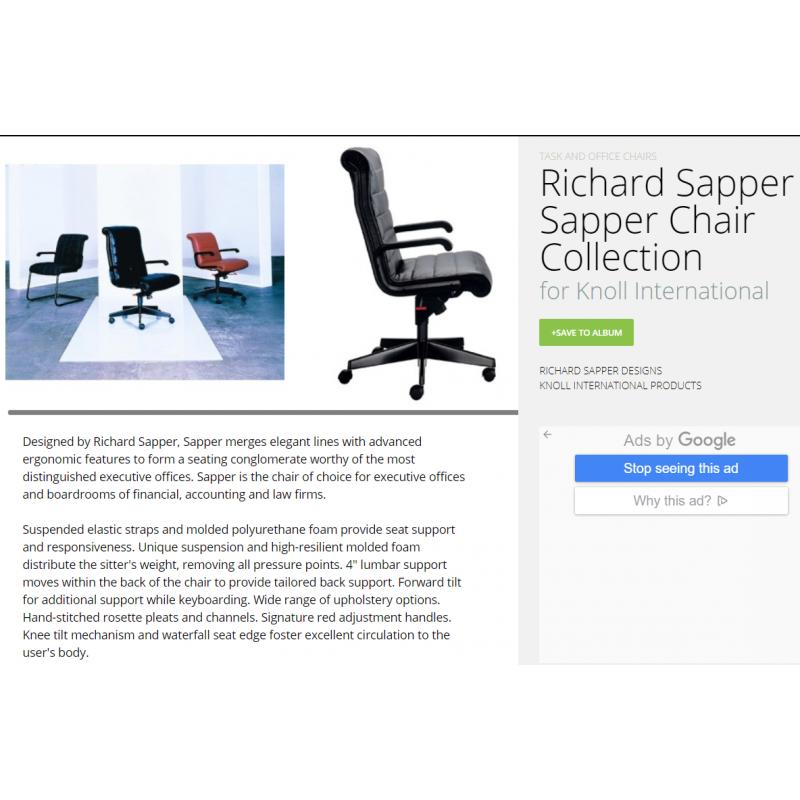 Knoll  model Sapper