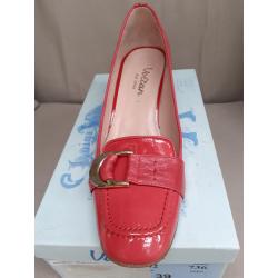 Voltan rode elegante schoen