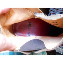 splinternieuwe lederen schoenen maruti