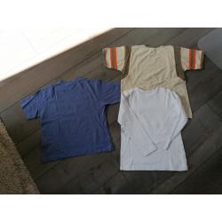 T-shirts maat 128 / 8 jaar