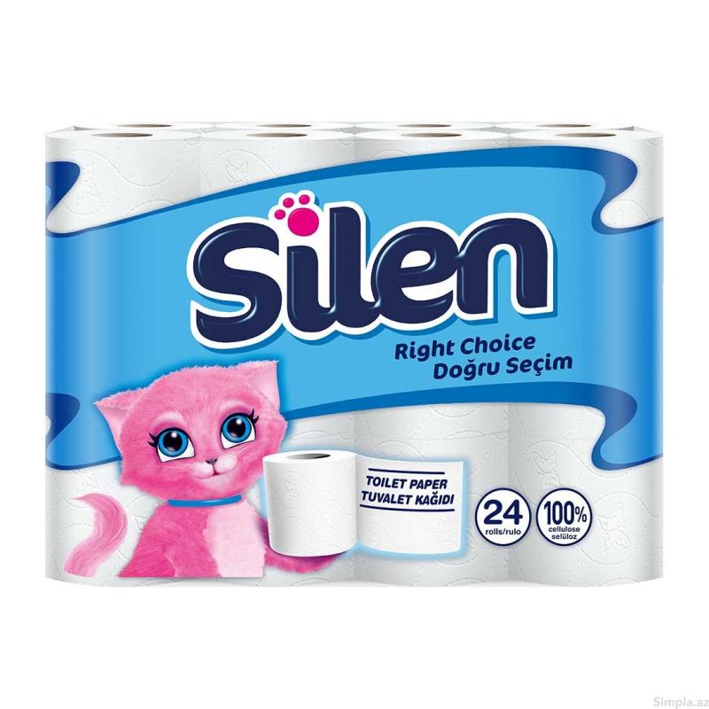 Toiletpapier van het merk 'Silen'