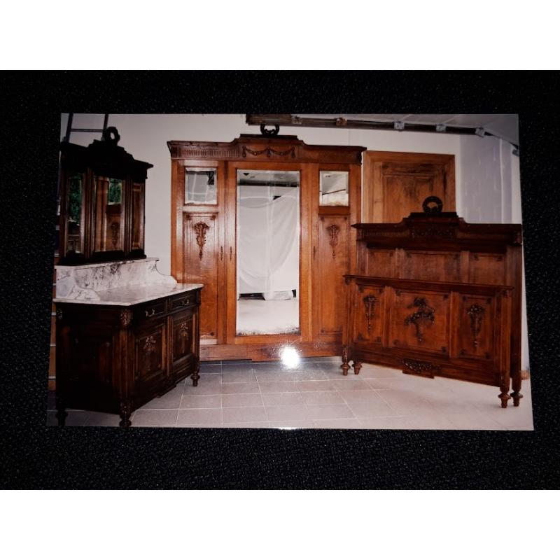 Volledige slaapkamer Lodewijk de 16e