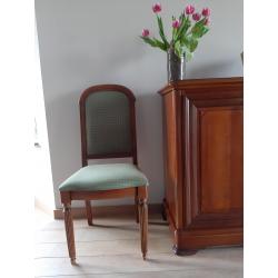heel mooie eettafel in echt kersenhout (optie om eventueel samen te kopen met 6 stoelen, dressoir met of zonder marmer, buffettafel, salontafeltje)