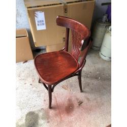 vintage caféstoelen en krukken te koop