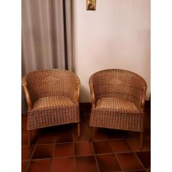Rieten stoelen