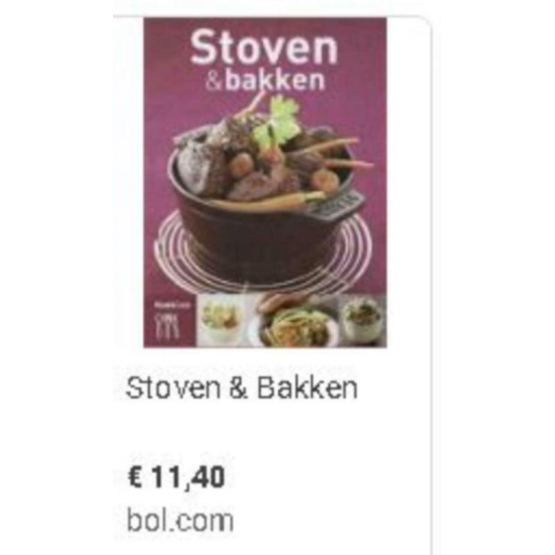 Stoven en bakken - kookboek