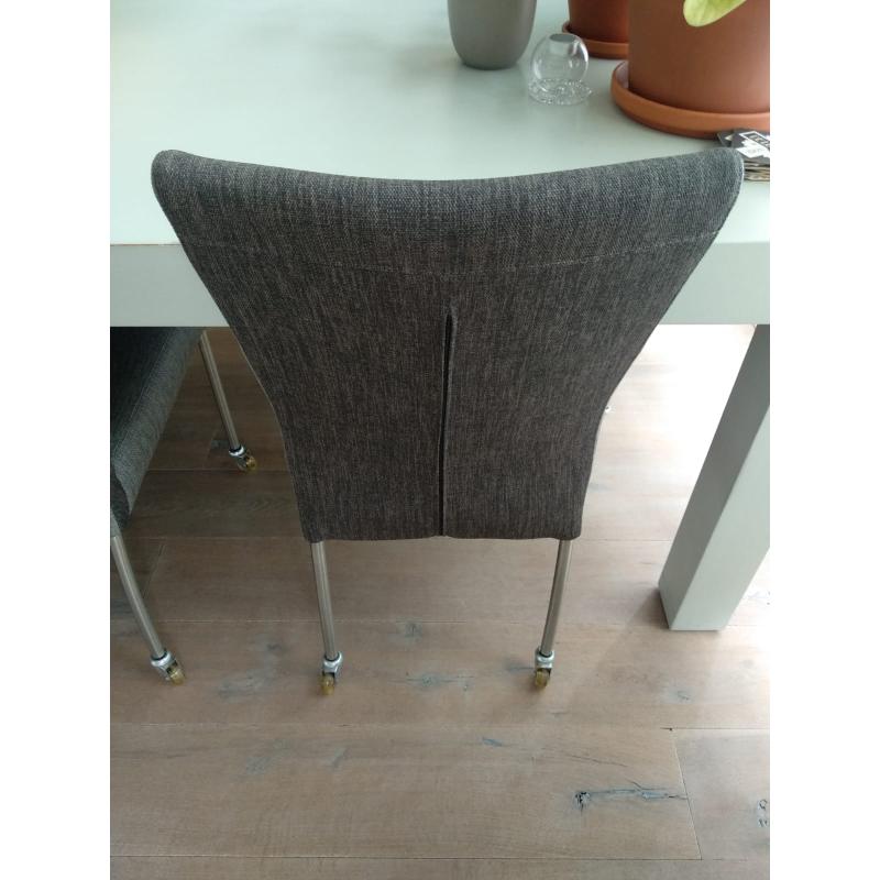 Eettafel met bank stoelen