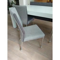 Eettafel met bank stoelen