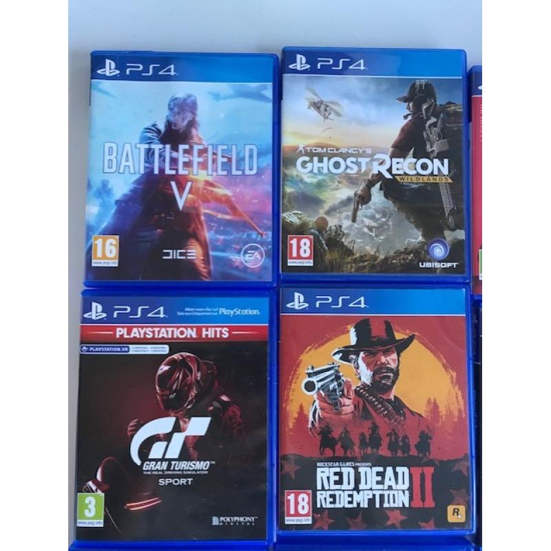 Grote verzameling ps4 games