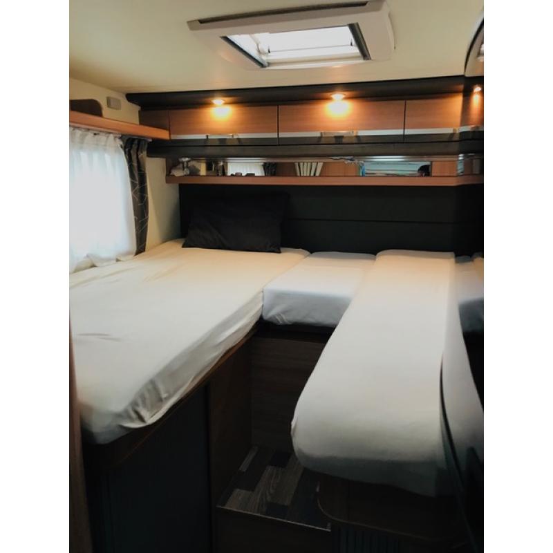Prachtige mobilhome Knaus Skywave 700MEG half integraal