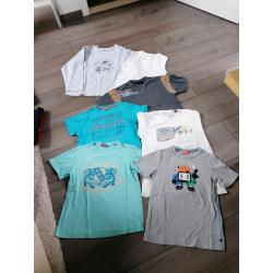 T-shirts maat 140 / 10 jaar