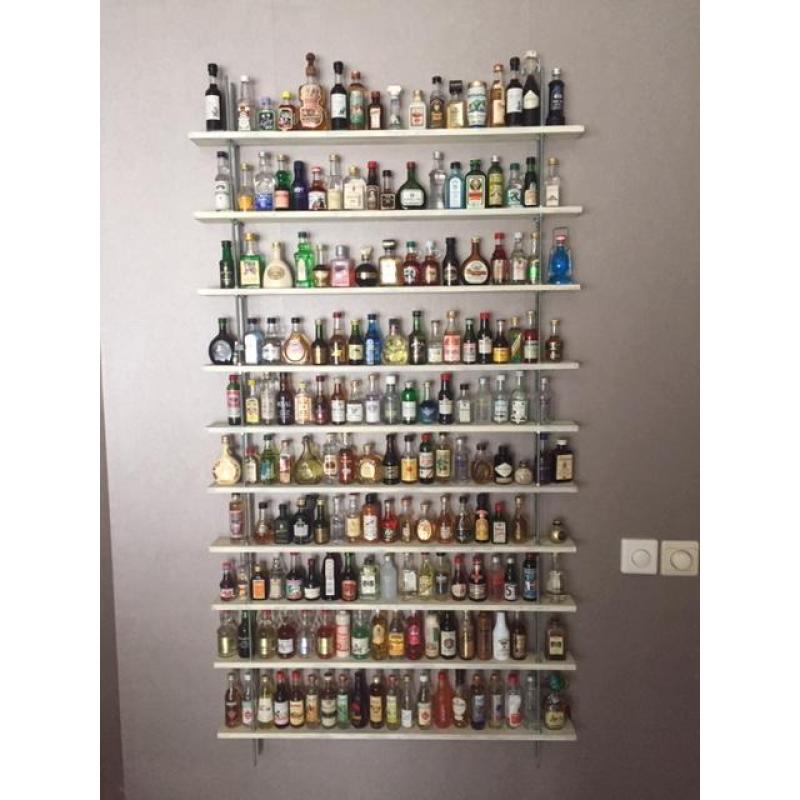 Verzameling miniatuurflesjes