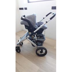 Wandelwagen 3in1 Noukies Paquito & Lolita, 4 wielen
