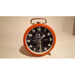 vintage oranje wekker Peter